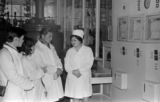 Mongolian delegation's visit to USSR