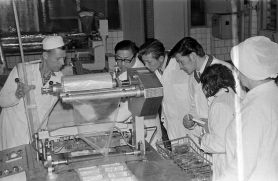 Mongolian delegation's visit to USSR