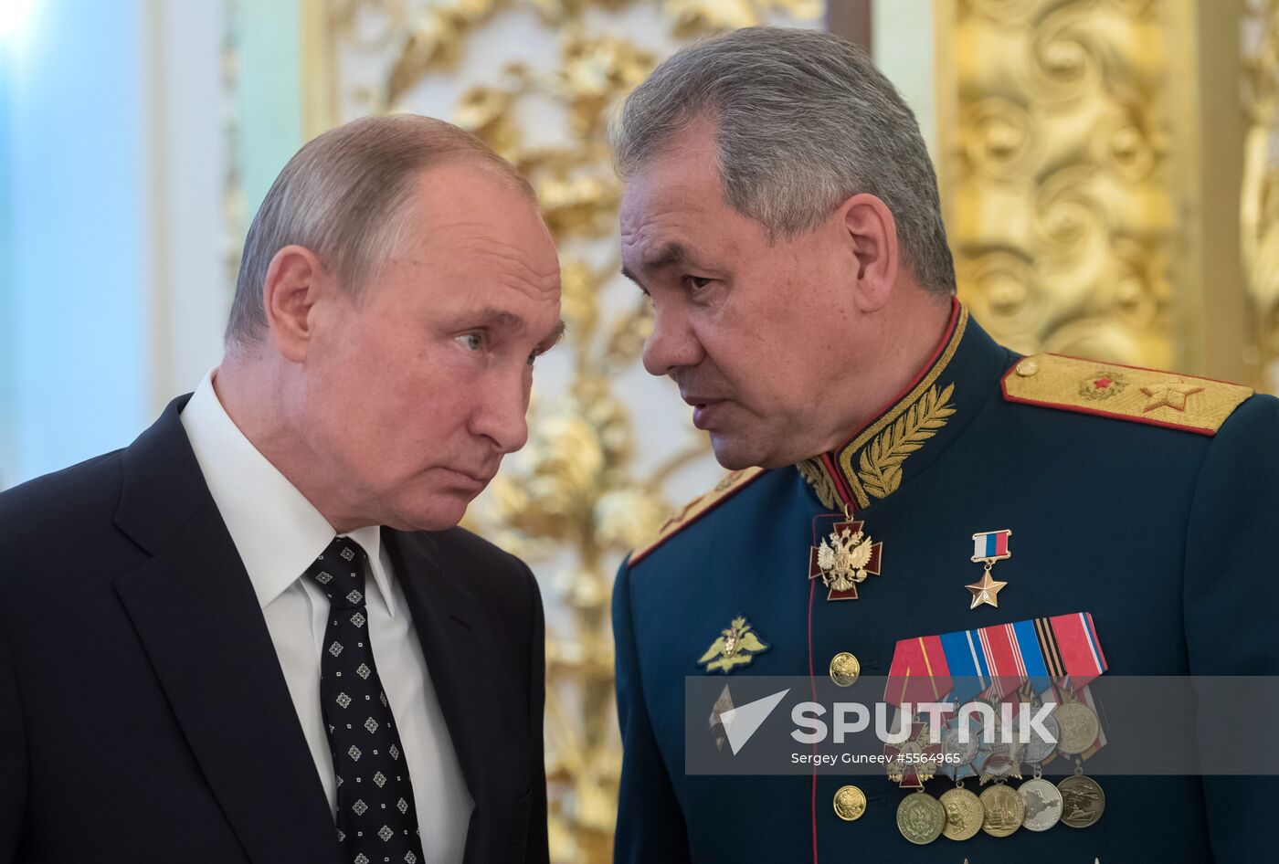 President Putin attends reception in honor of military graduates