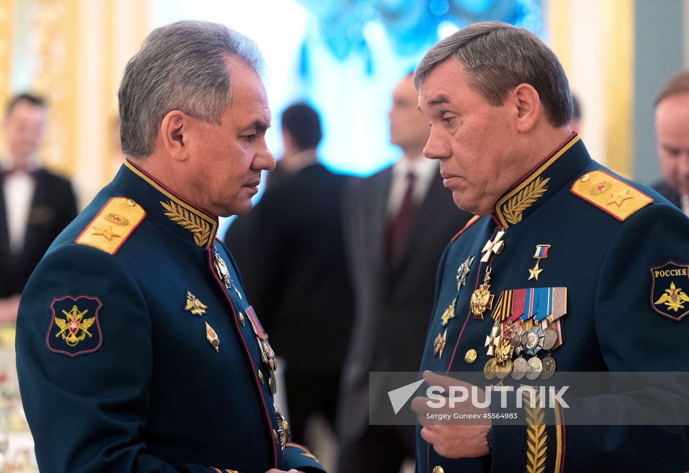 President Putin attends reception in honor of military graduates