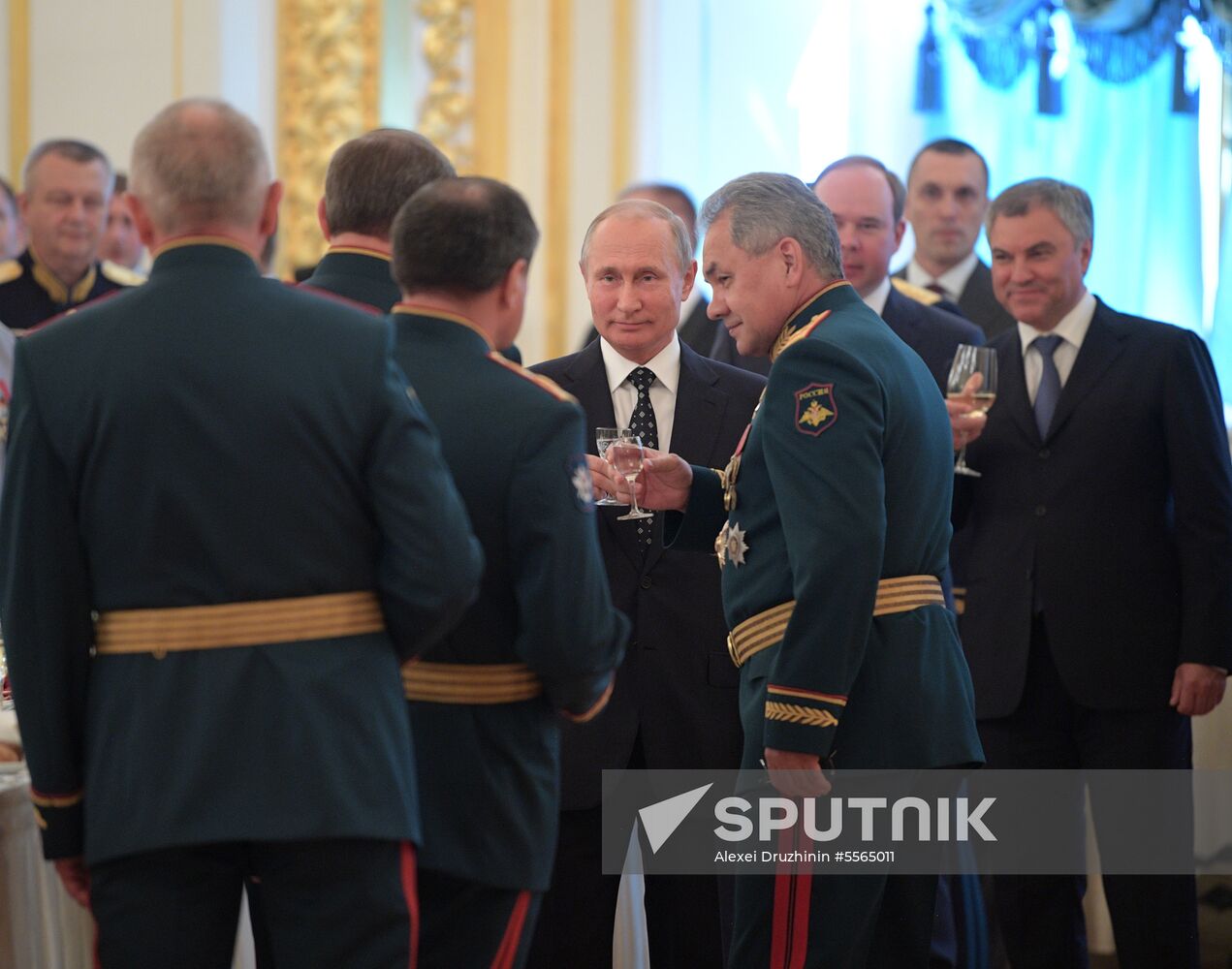 President Putin attends reception in honor of military graduates
