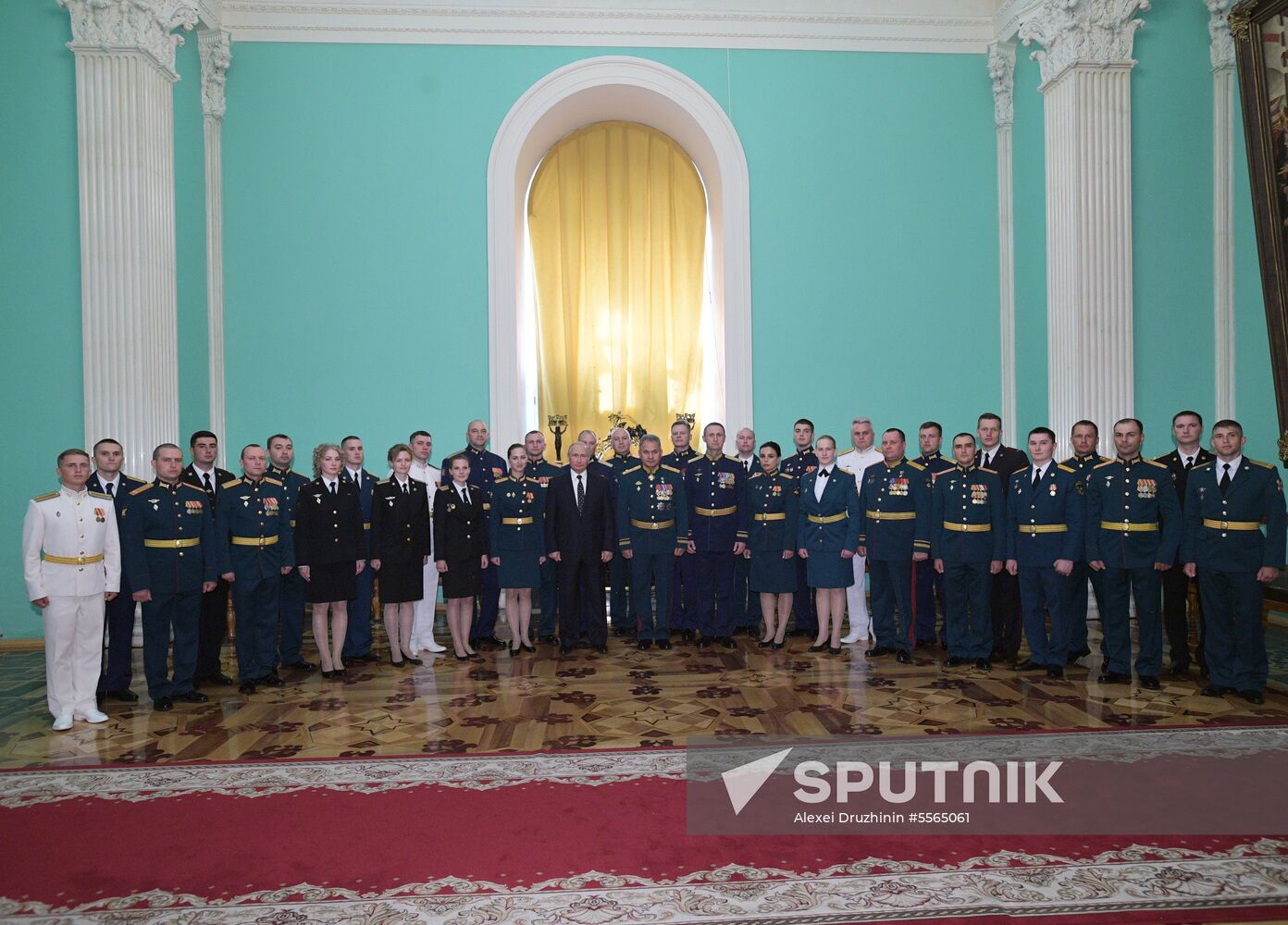 President Putin attends reception in honor of military graduates