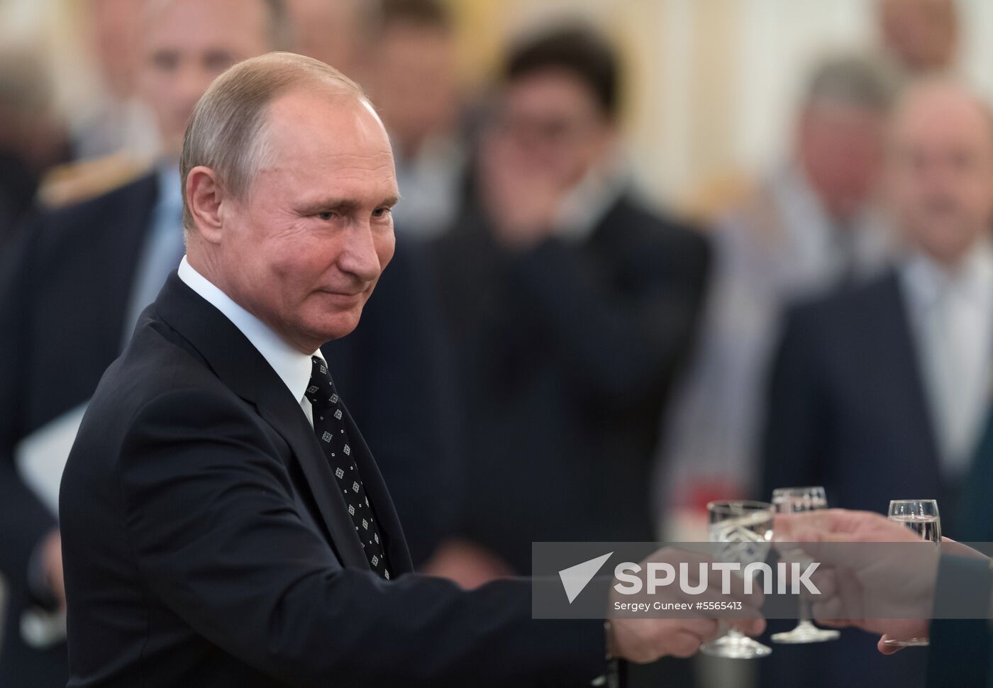 President Putin attends reception in honor of military graduates
