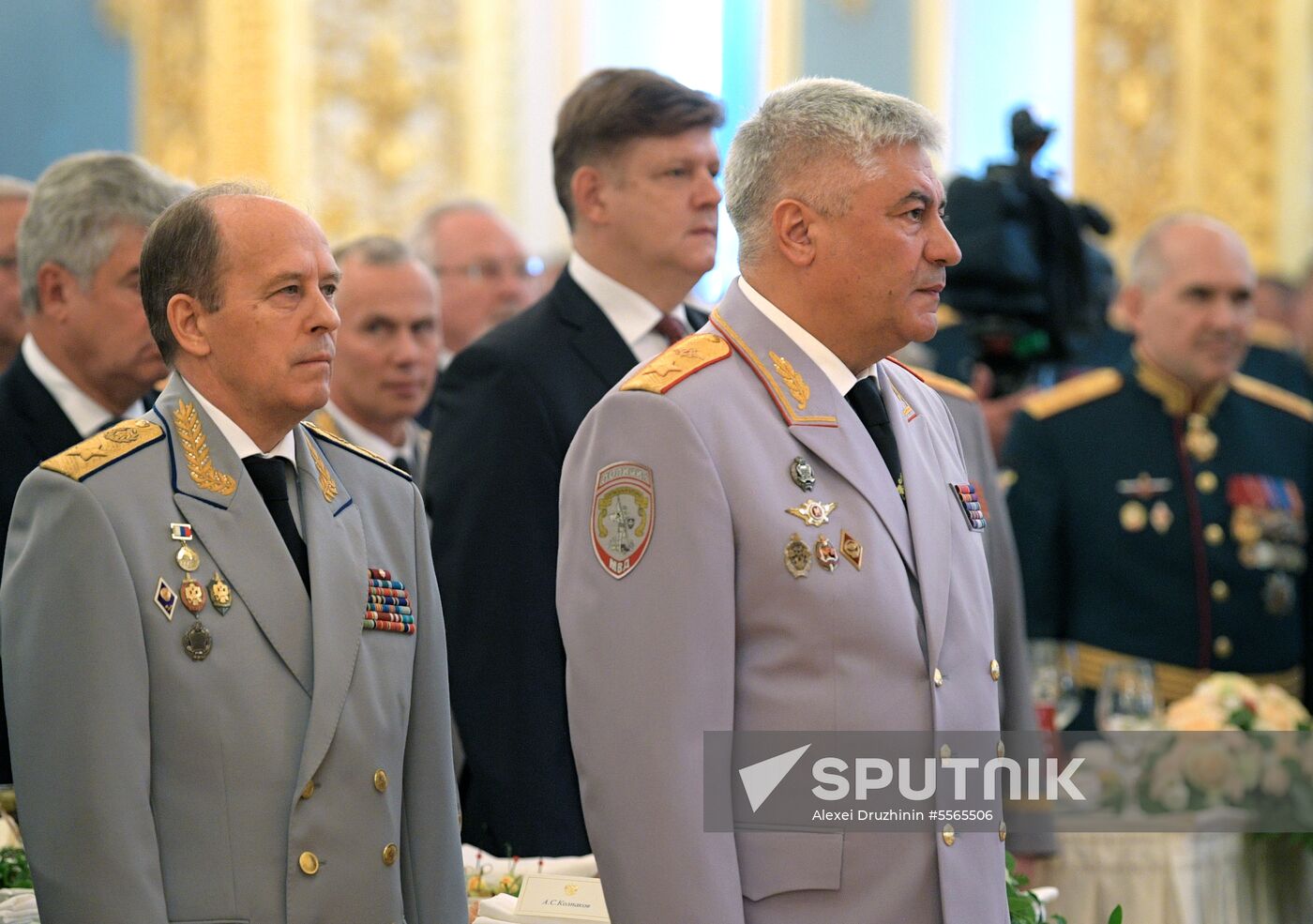 President Putin attends reception in honor of military graduates