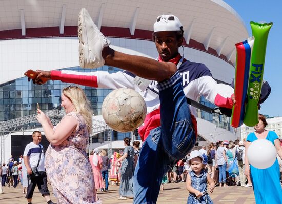 Russia World Cup Panama - Tunisia