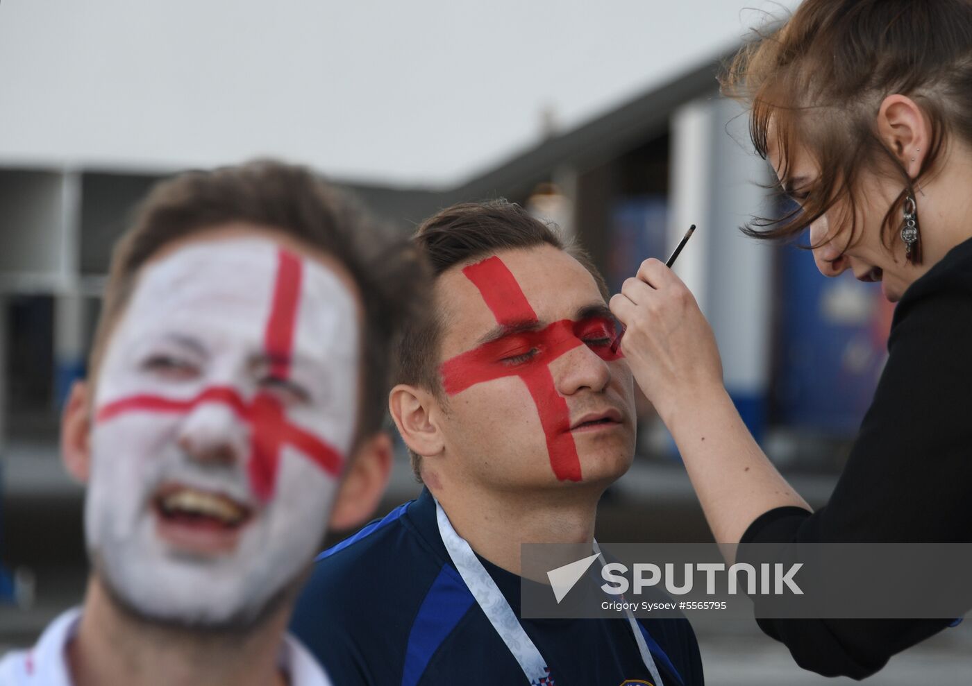 Russia World Cup England - Belgium