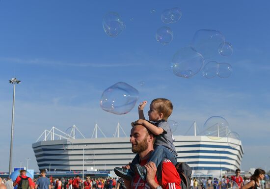 Russia World Cup England - Belgium