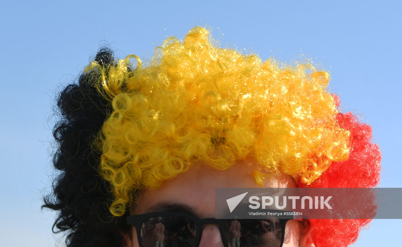 Russia World Cup England - Belgium