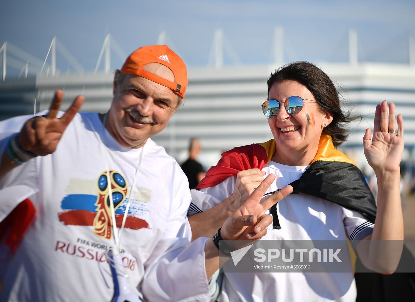Russia World Cup England - Belgium