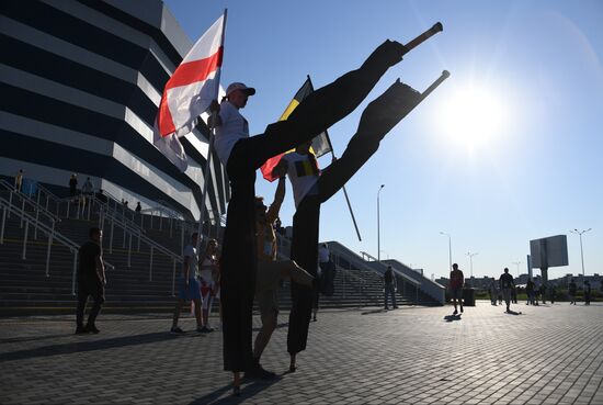 Russia World Cup England - Belgium