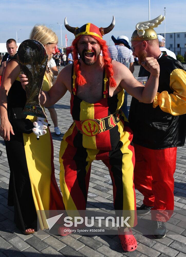 Russia World Cup England - Belgium