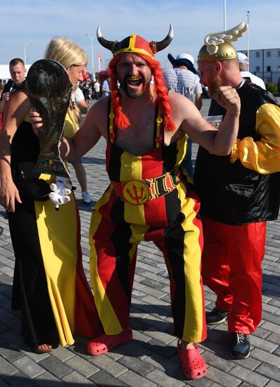 Russia World Cup England - Belgium