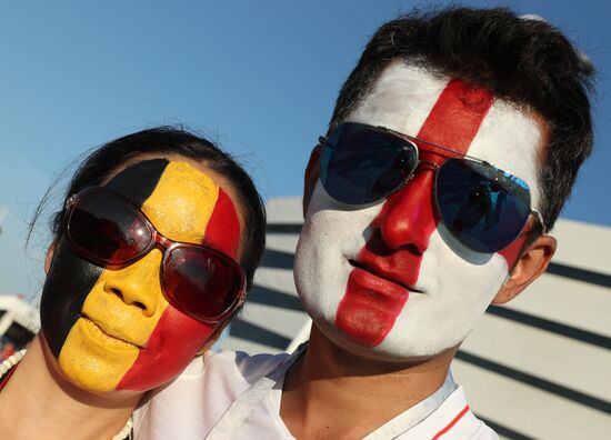 Russia World Cup England - Belgium