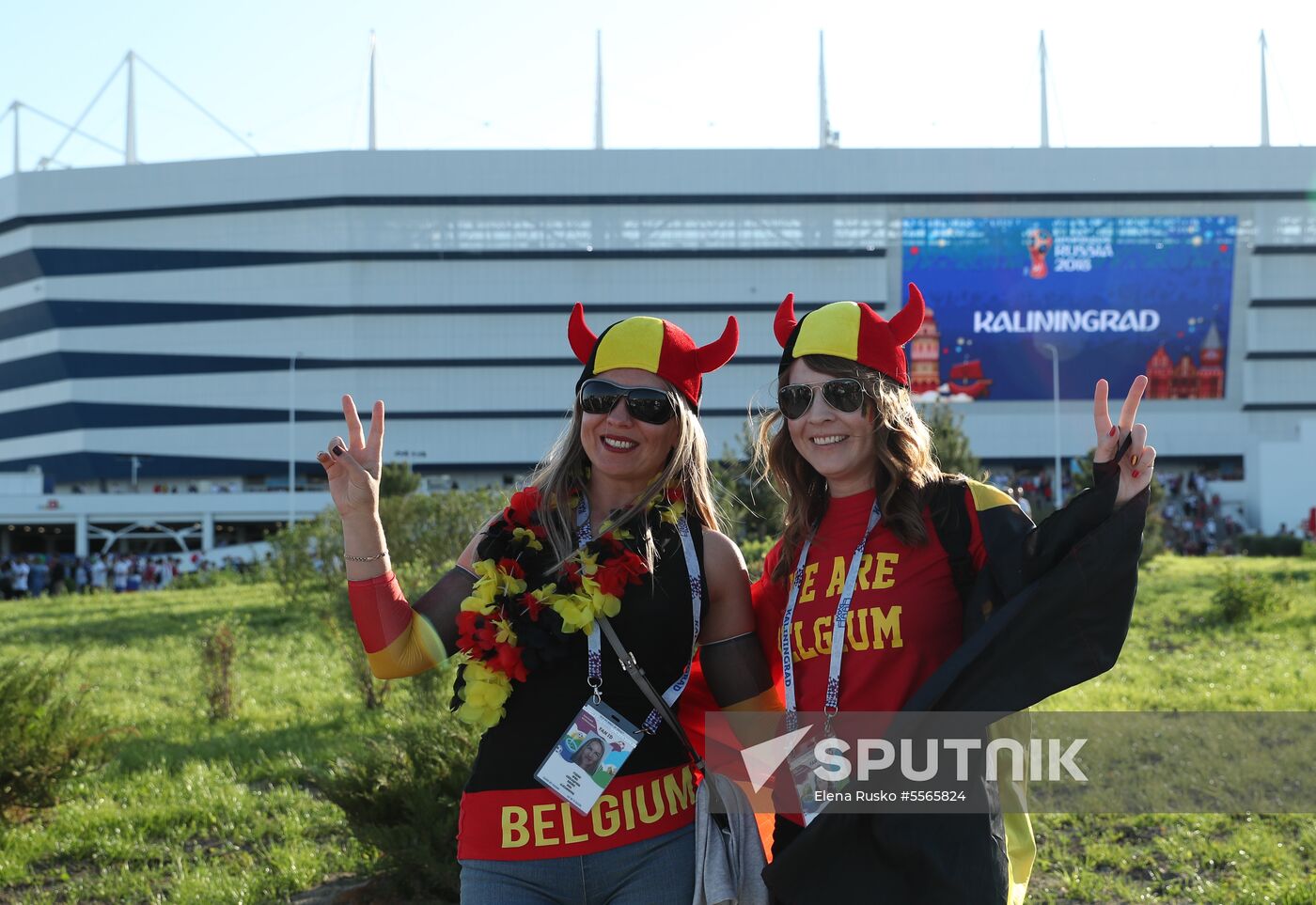 Russia World Cup England - Belgium