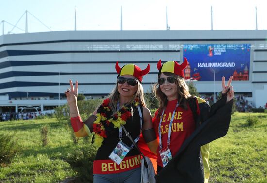 Russia World Cup England - Belgium