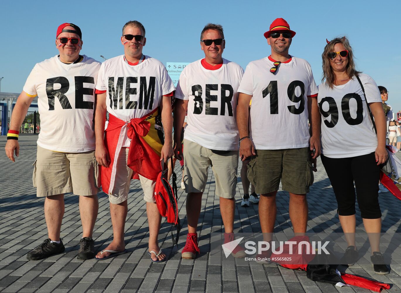 Russia World Cup England - Belgium