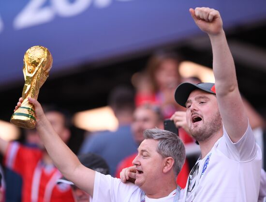 Russia World Cup England - Belgium