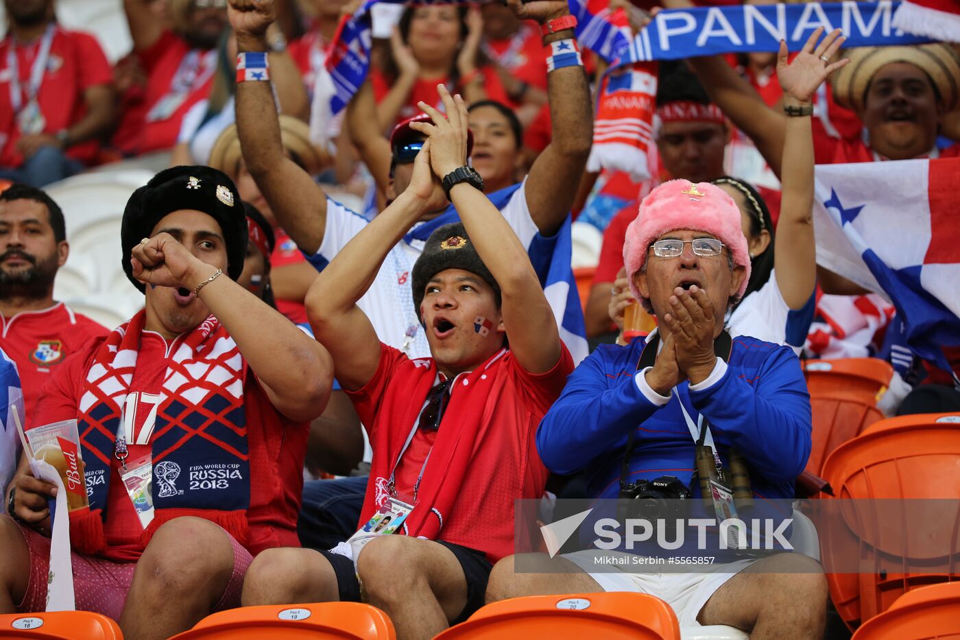 Russia World Cup Panama and Tunisia