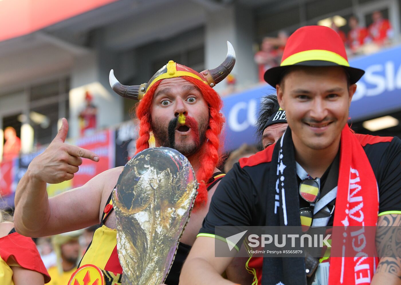 Russia World Cup England - Belgium