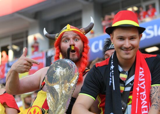 Russia World Cup England - Belgium