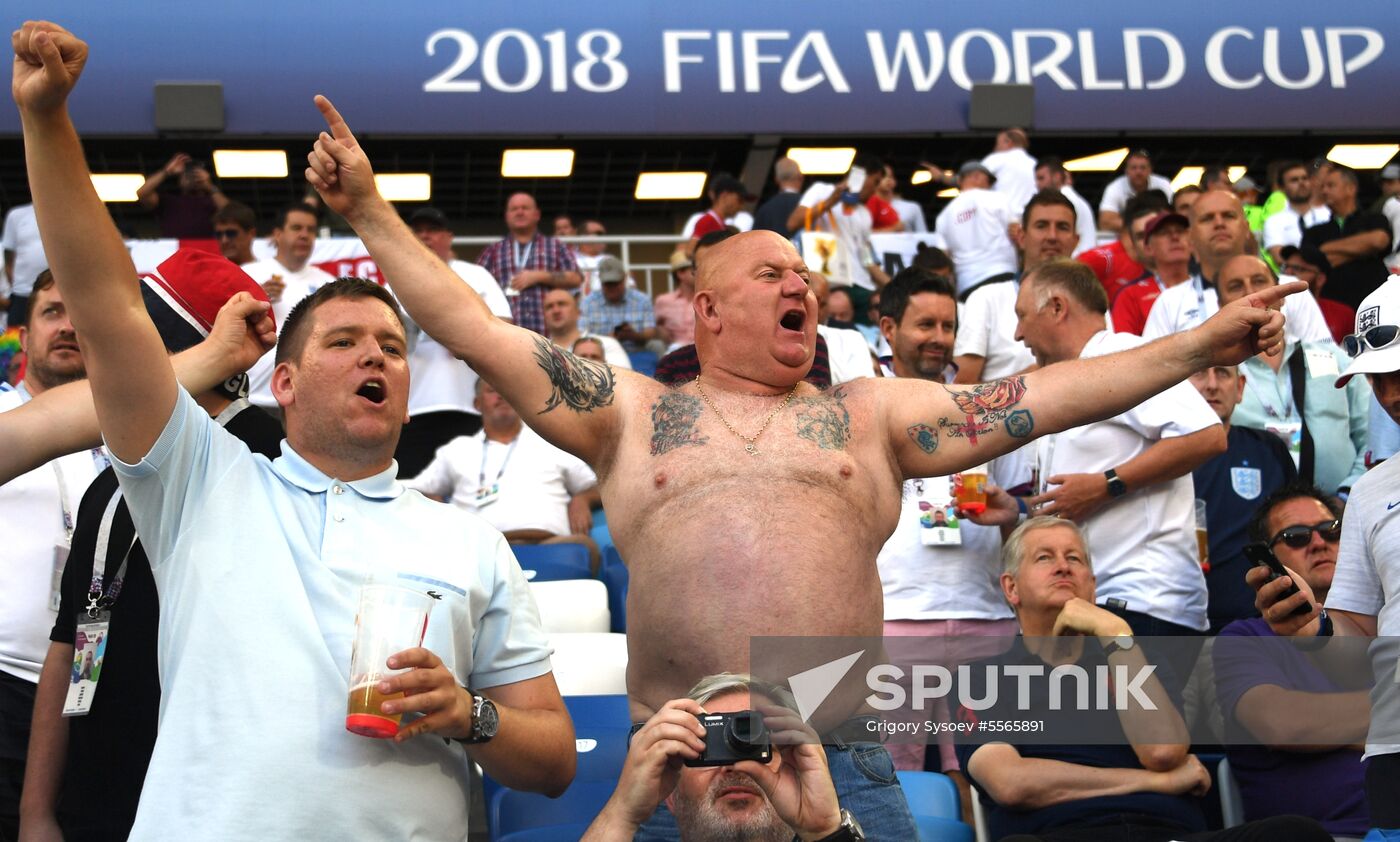 Russia World Cup England - Belgium
