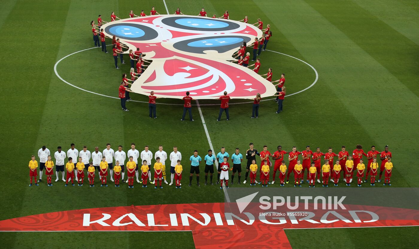 Russia World Cup England - Belgium