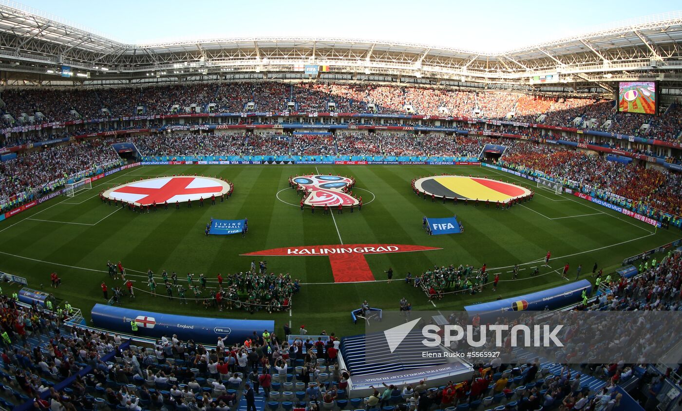 Russia World Cup England - Belgium
