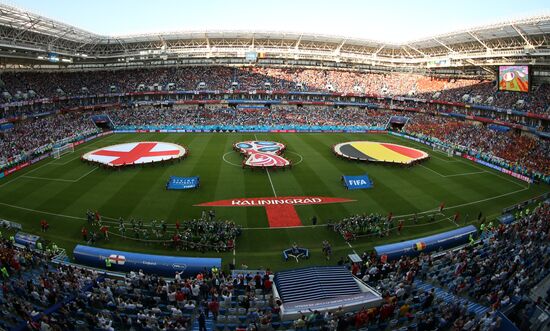 Russia World Cup England - Belgium