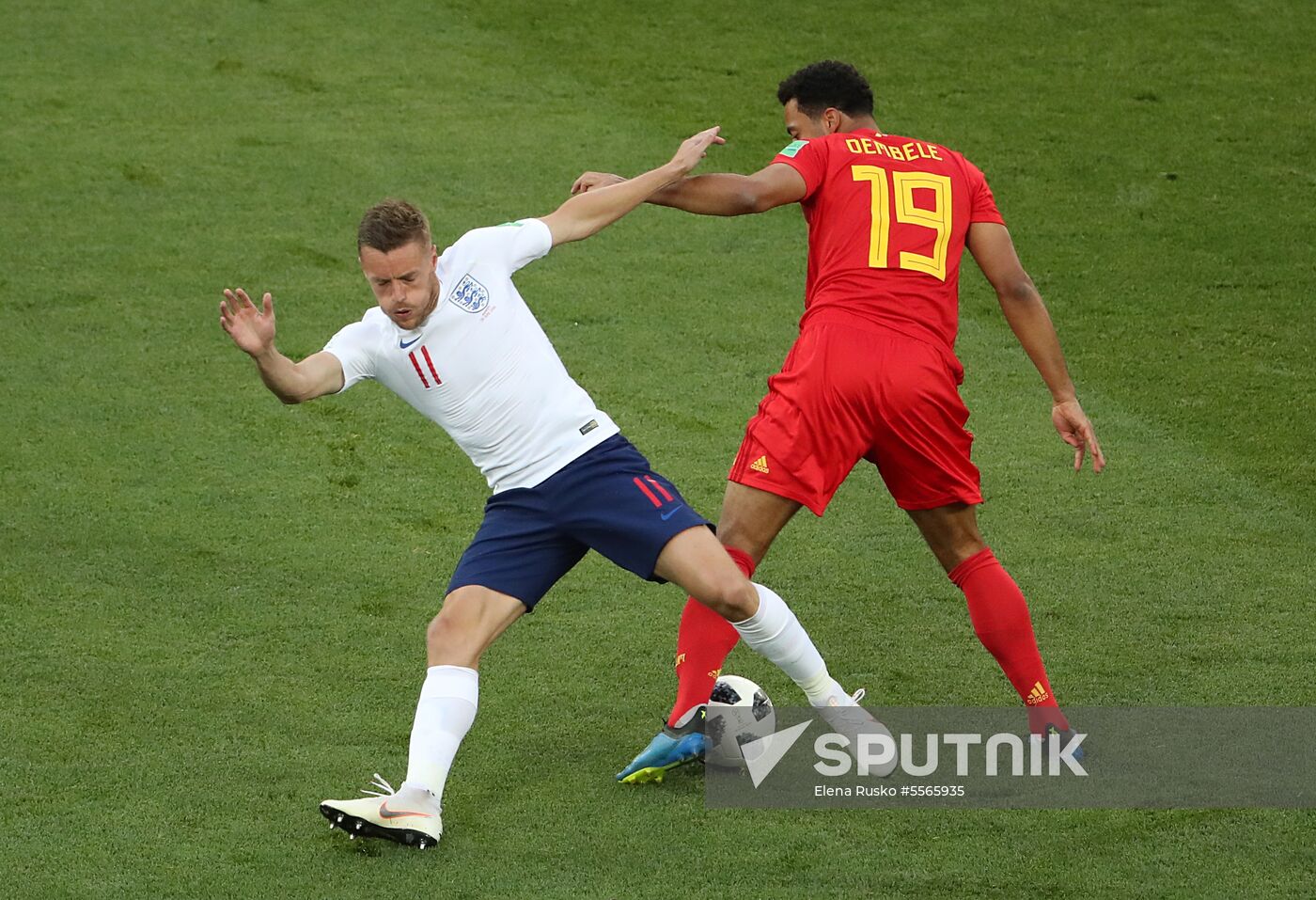 Russia World Cup England - Belgium