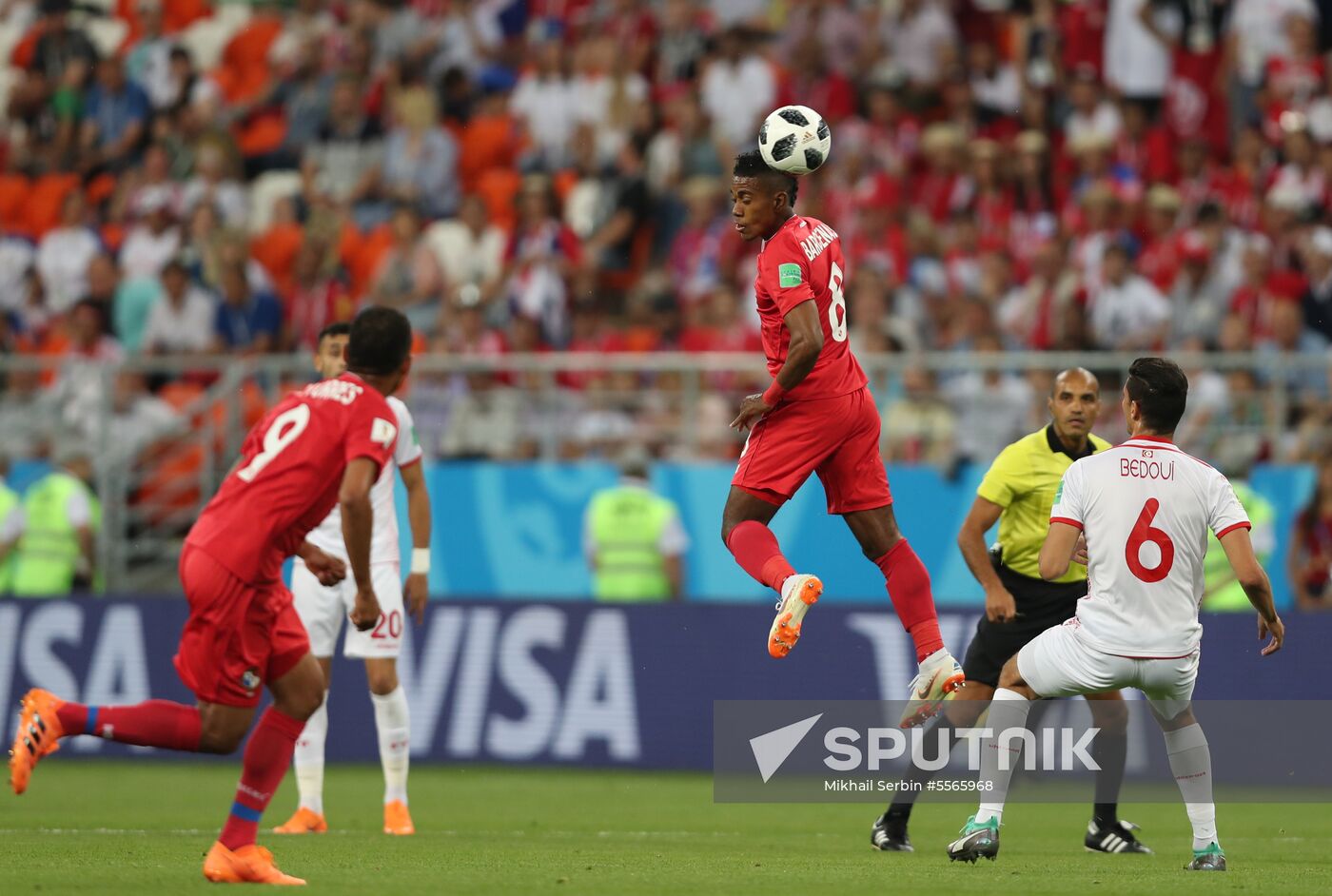 Russia World Cup Panama and Tunisia