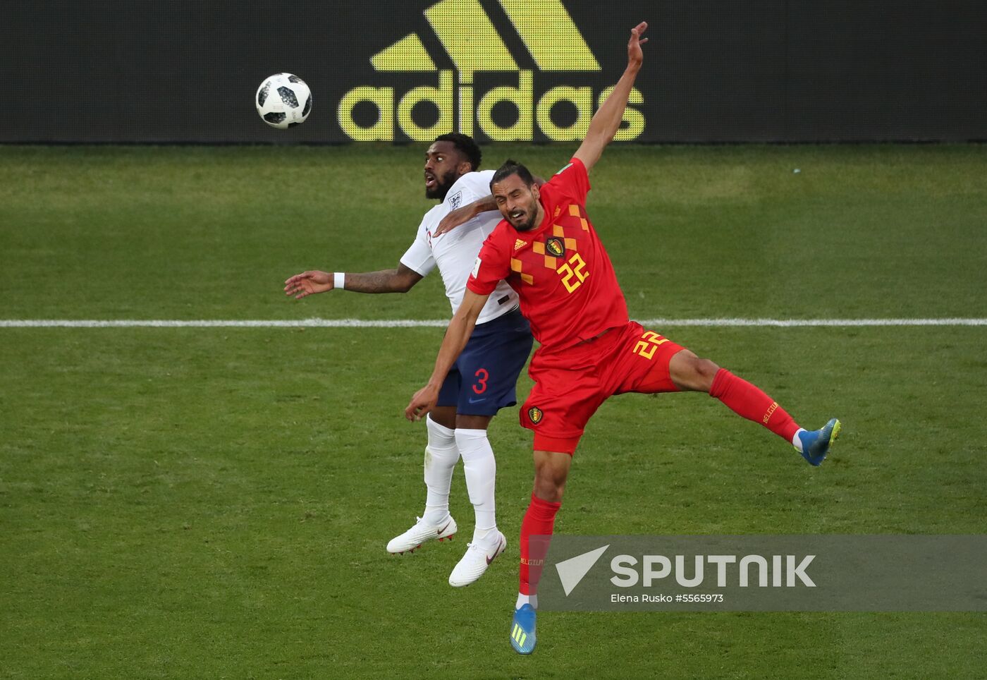 Russia World Cup England - Belgium