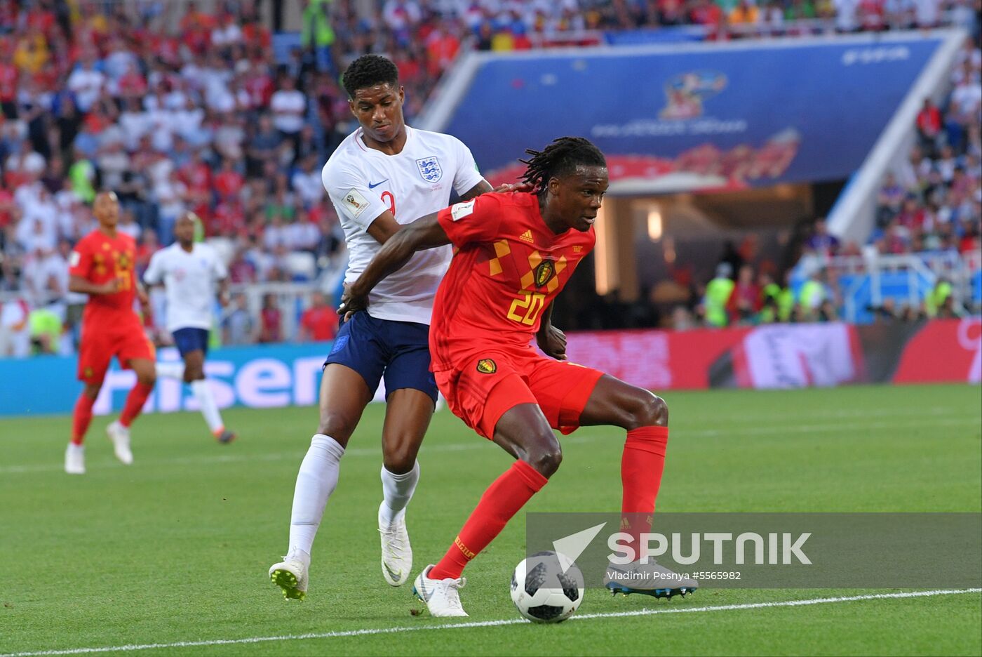 Russia World Cup England - Belgium