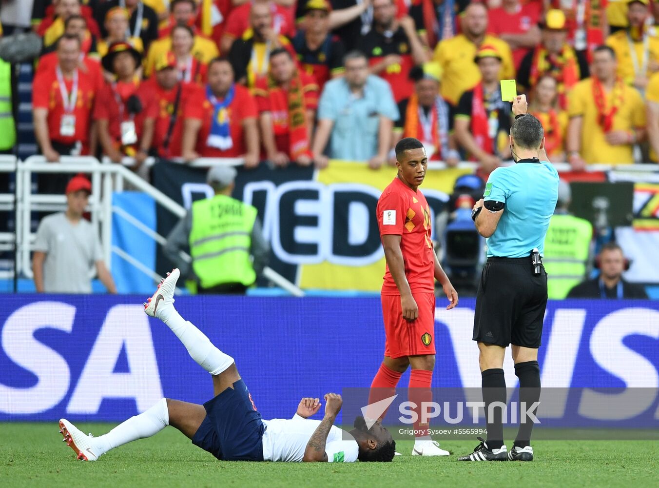 Russia World Cup England - Belgium