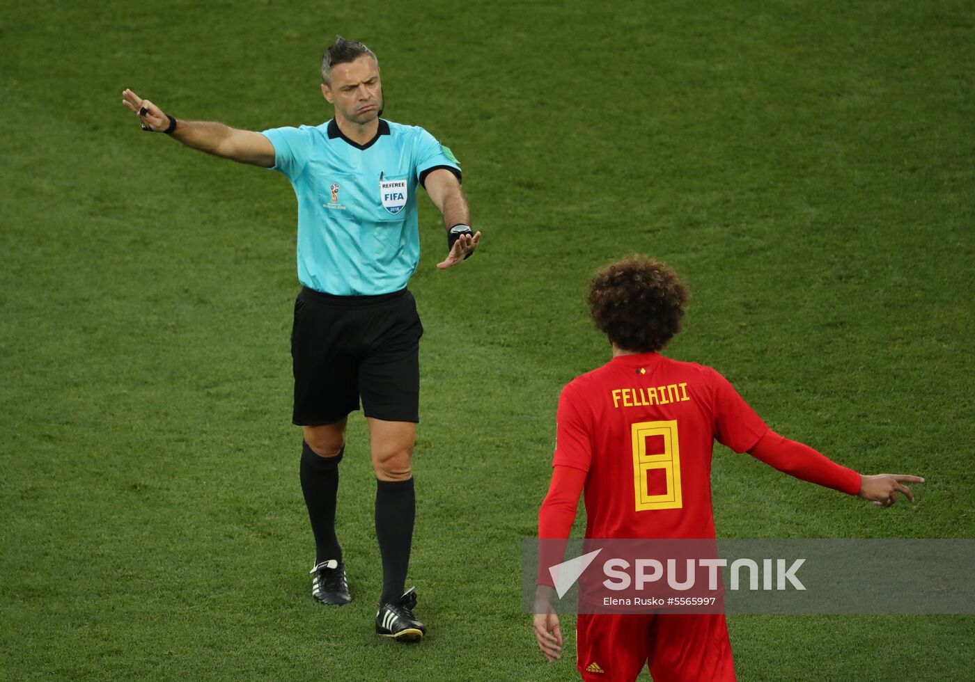 Russia World Cup England - Belgium