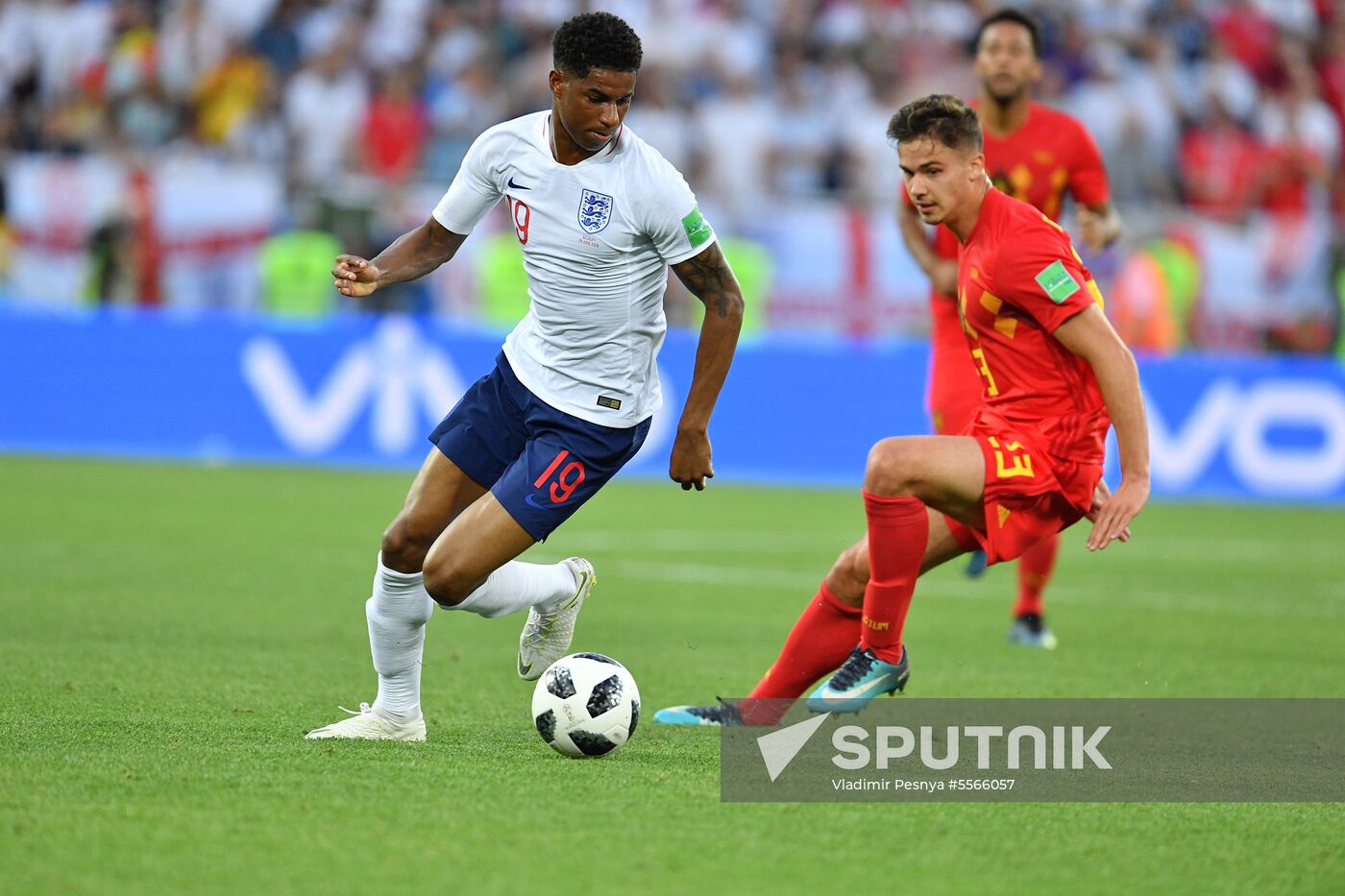 Russia World Cup England - Belgium