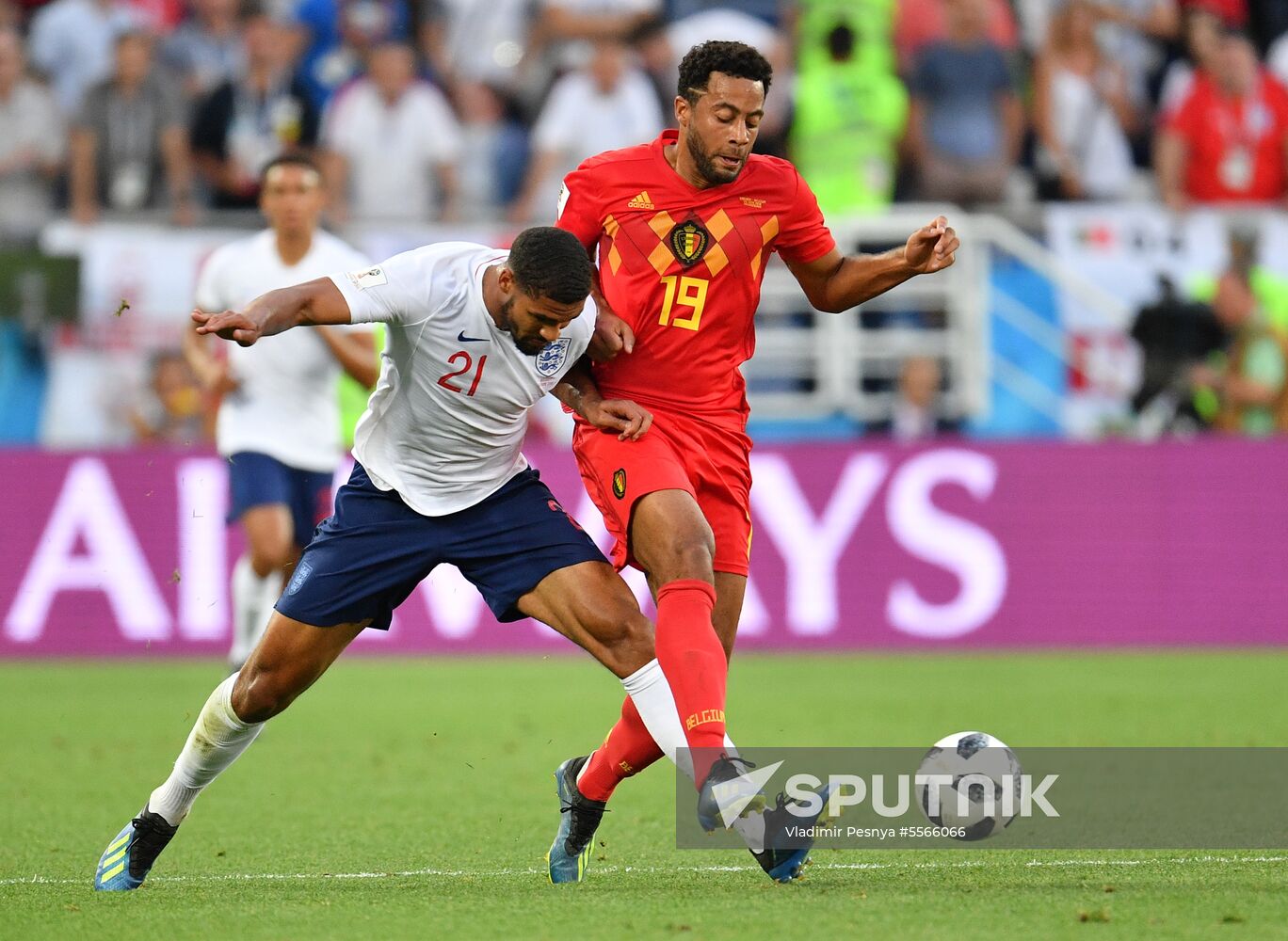 Russia World Cup England - Belgium