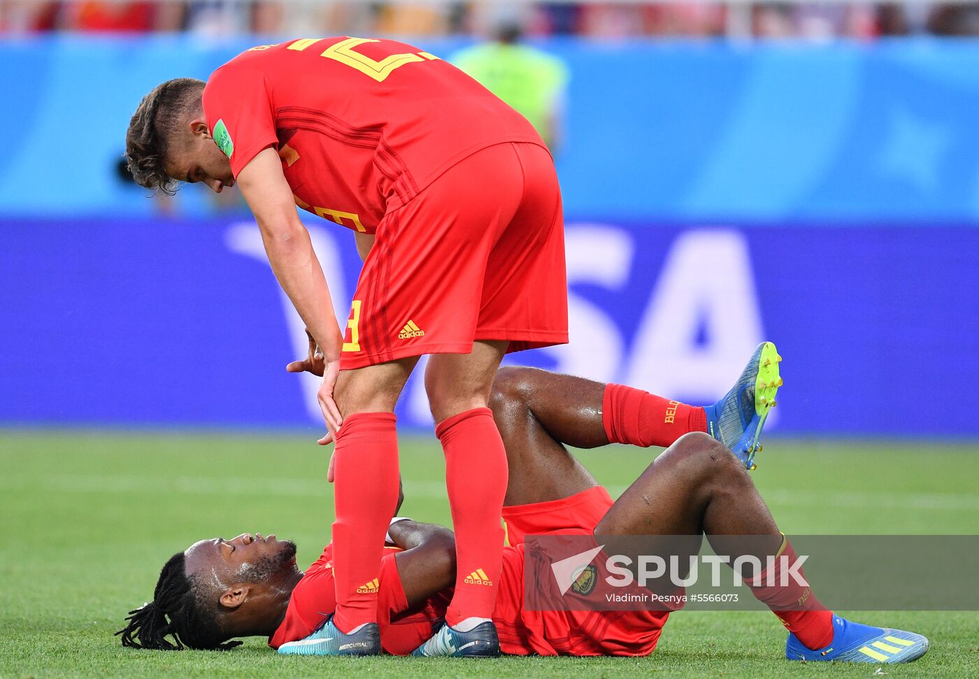 Russia World Cup England - Belgium