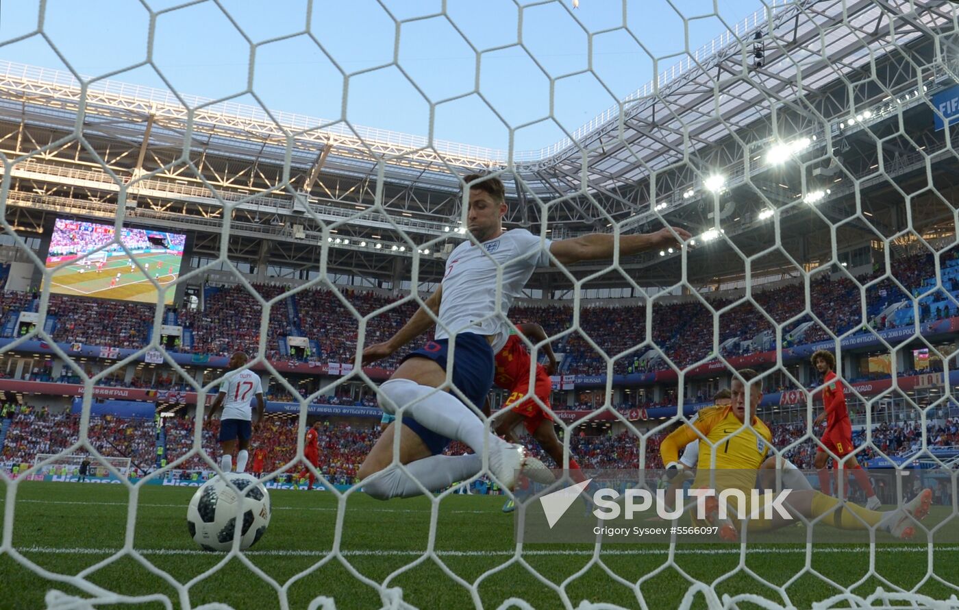 Russia World Cup England - Belgium