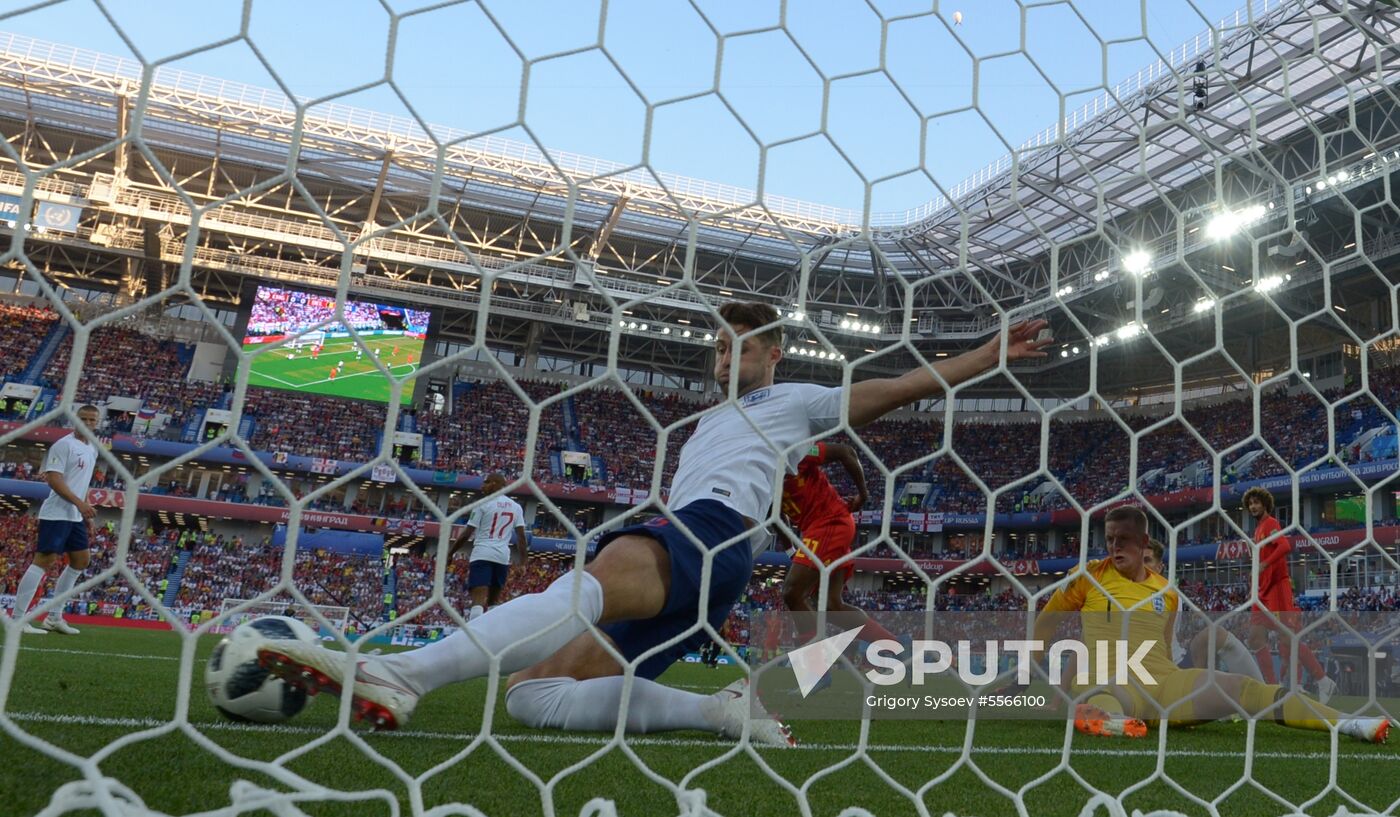 Russia World Cup England - Belgium