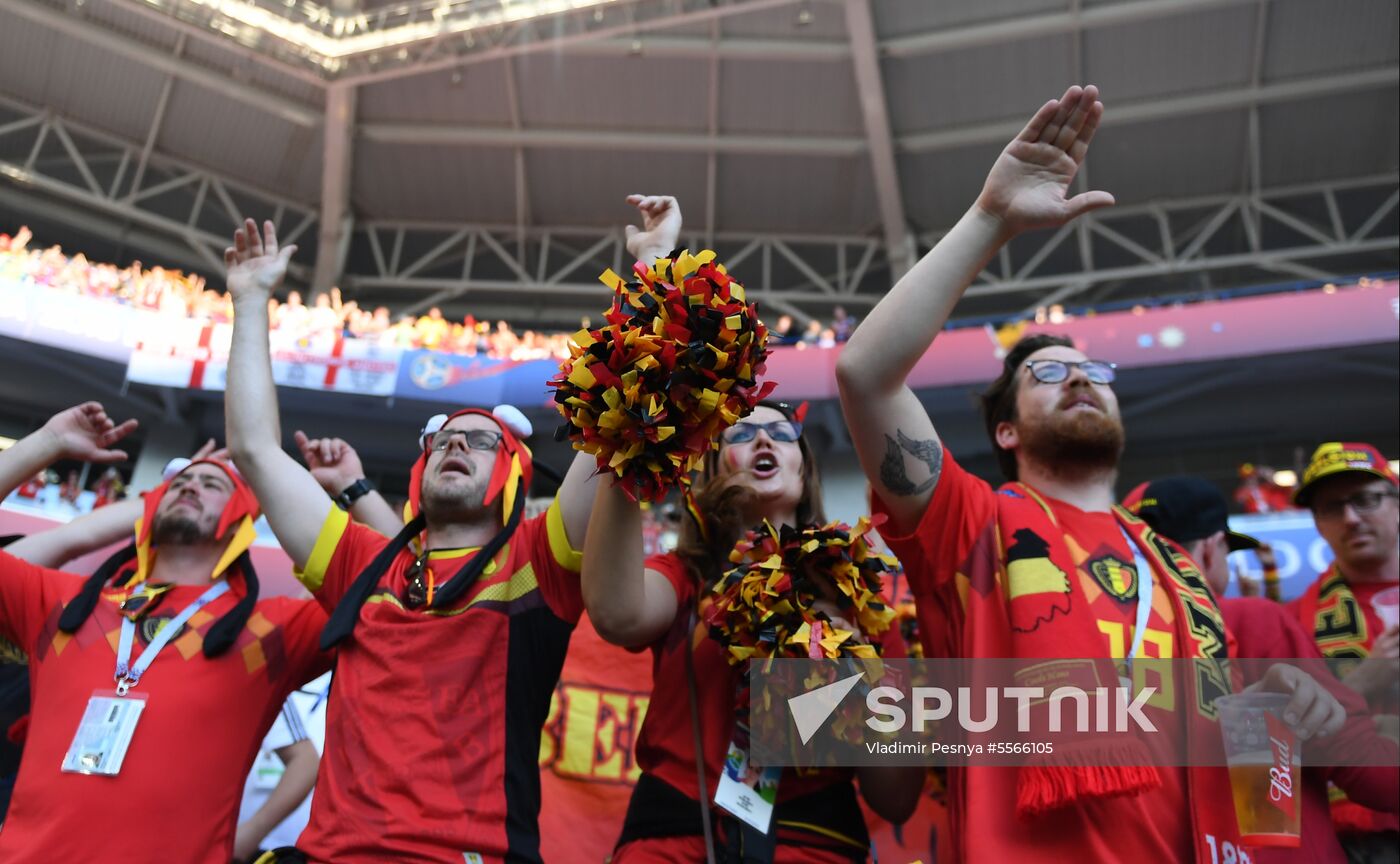 Russia World Cup England - Belgium