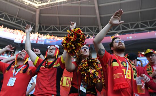 Russia World Cup England - Belgium