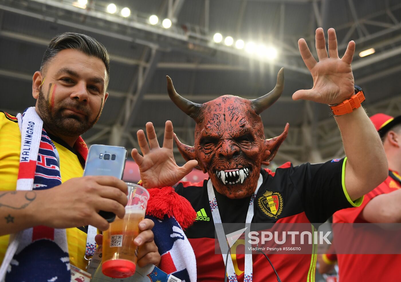 Russia World Cup England - Belgium