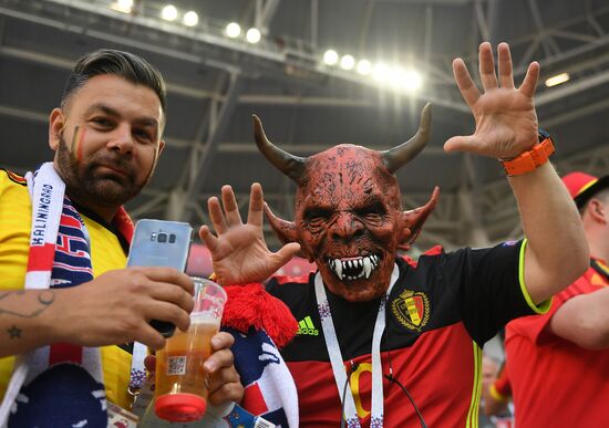 Russia World Cup England - Belgium