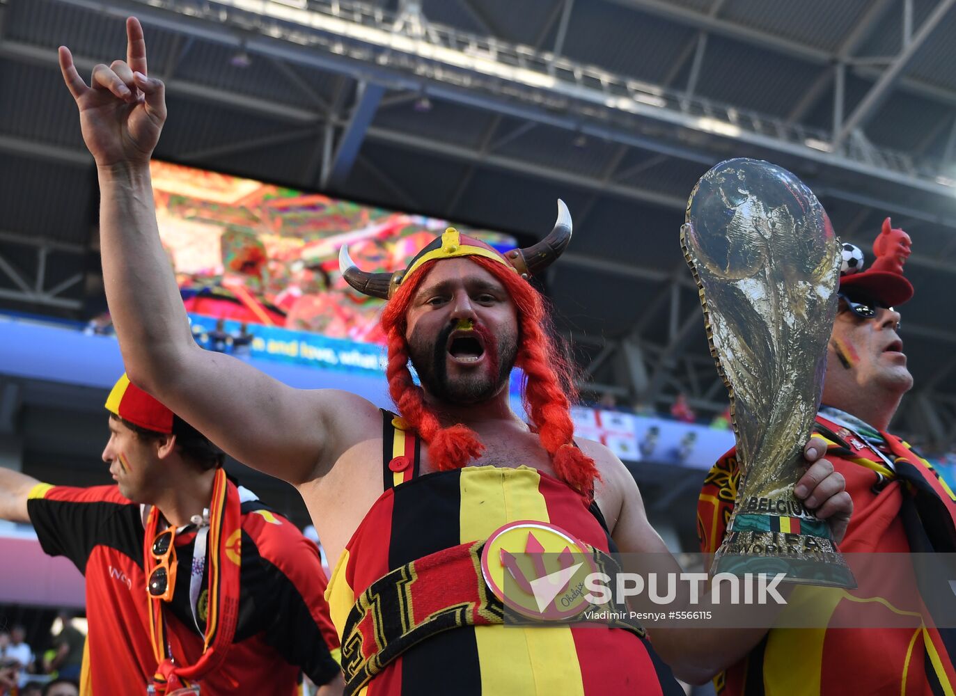 Russia World Cup England - Belgium