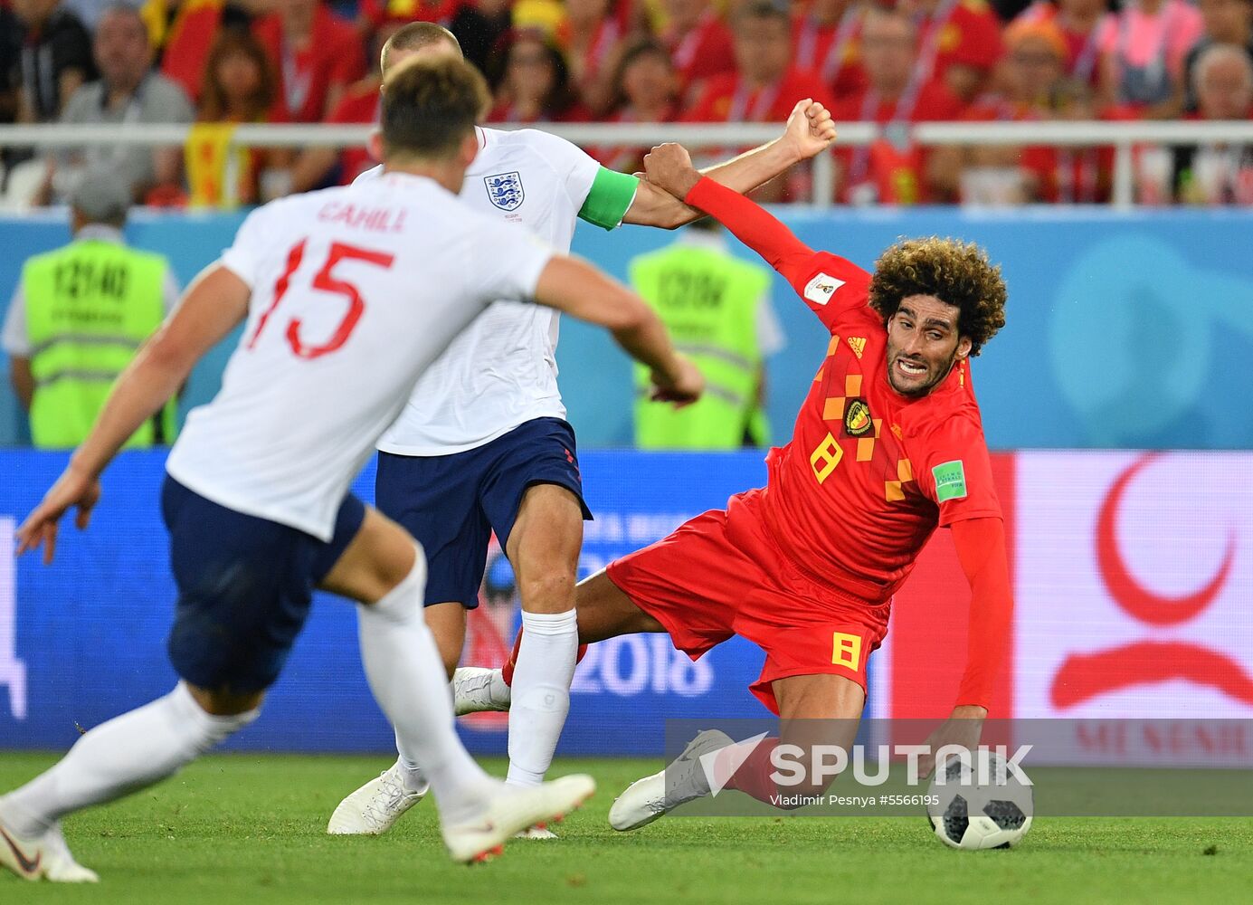 Russia World Cup England - Belgium
