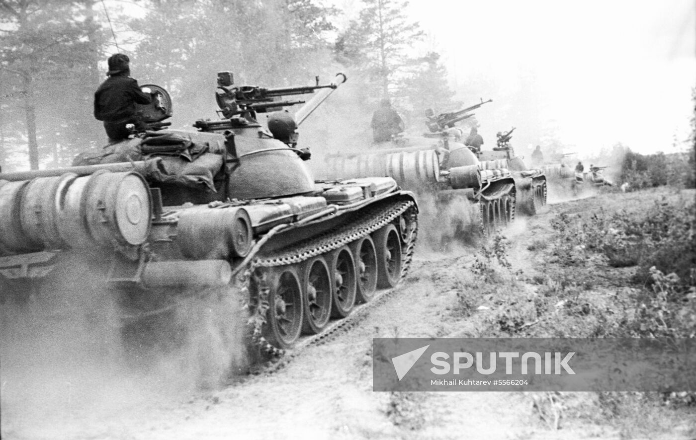 Military exercise Sever.