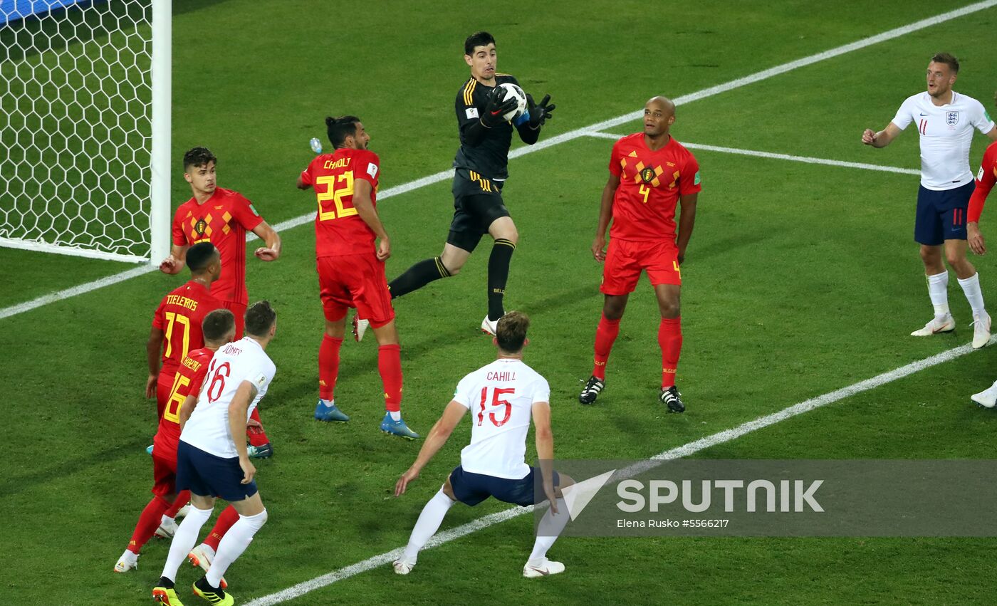 Russia World Cup England - Belgium