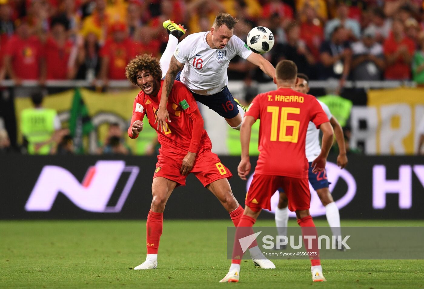 Russia World Cup England - Belgium