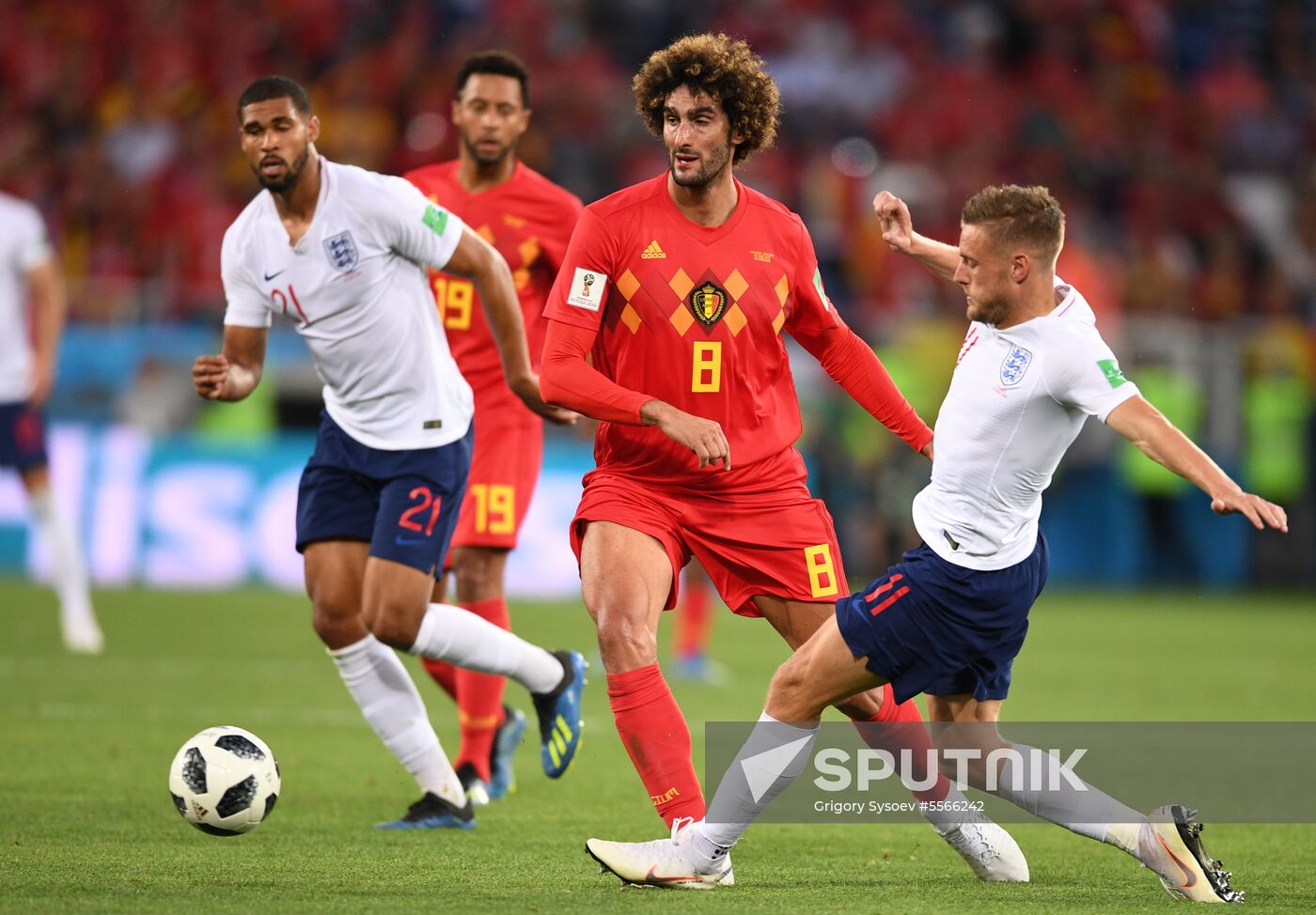 Russia World Cup England - Belgium