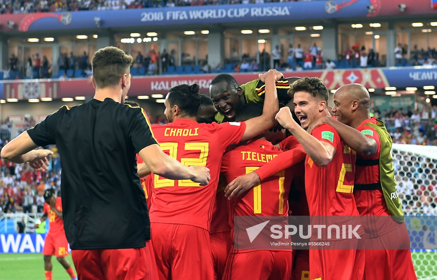 Russia World Cup England - Belgium